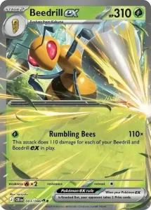 Beedrill ex - Chaos Rising 003/086 (Holo)