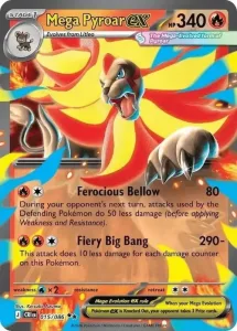Mega Pyroar ex - Chaos Rising 015/086 (Holo)