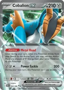 Cobalion ex - Chaos Rising 064/086 (Holo)