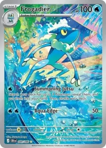 Frogadier - Chaos Rising 089/086 (Illustration Rare)