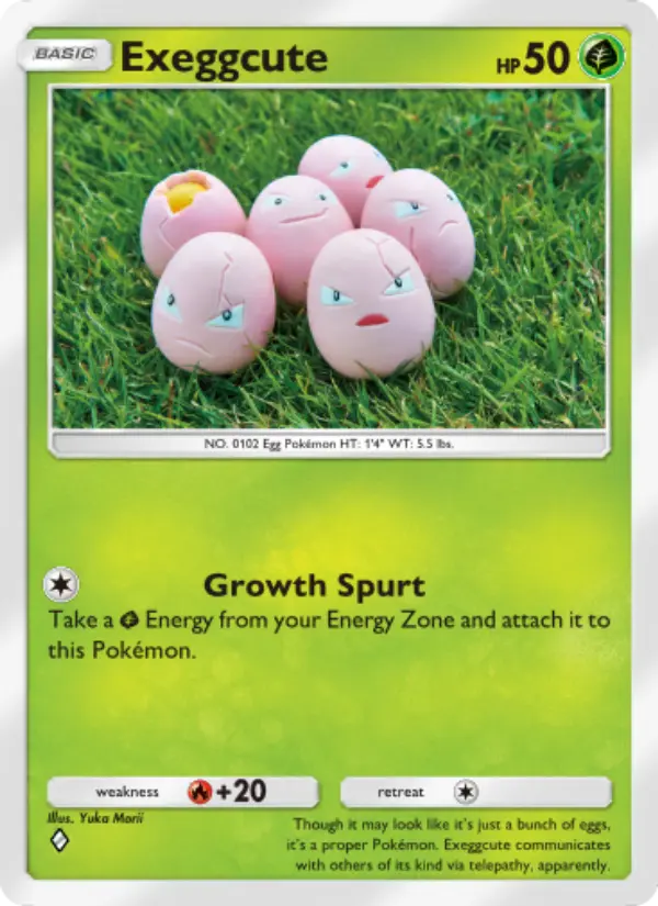 Exeggcute - Mythical Island 001/068