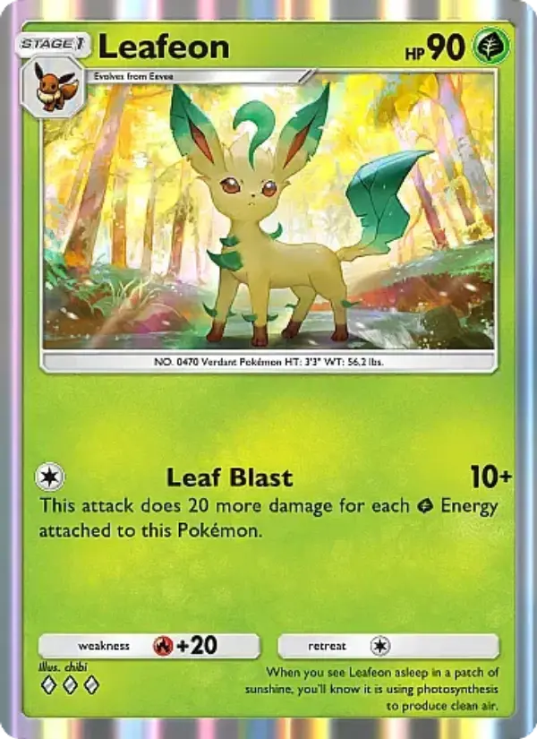 Leafeon - Eevee Grove 002/069