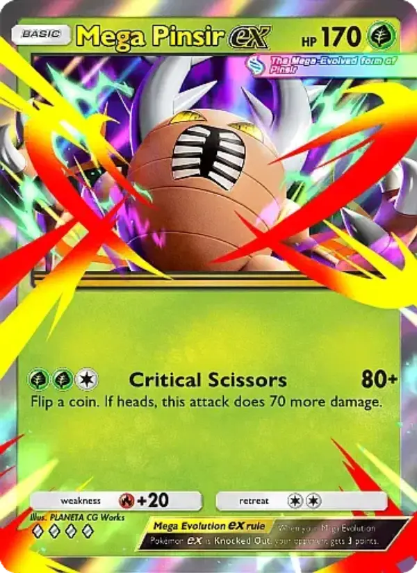 Mega Pinsir ex - Mega Rising 002/226