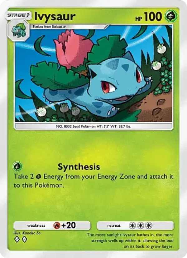 Ivysaur - Crimson Blaze 002/069