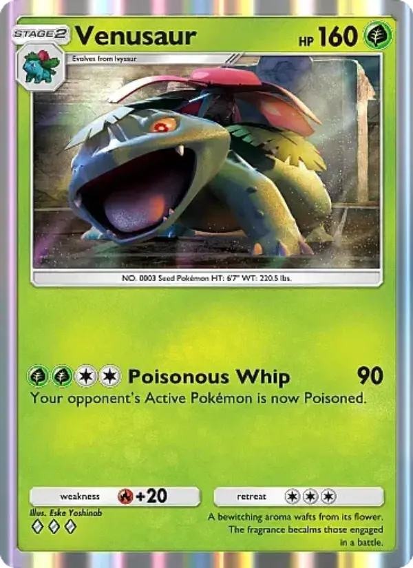 Venusaur - Crimson Blaze 003/069
