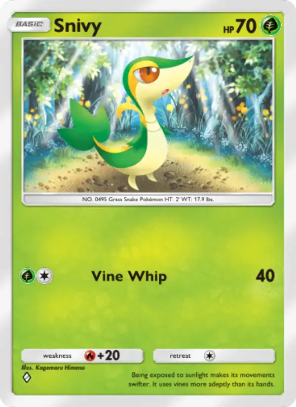 Snivy - Mythical Island 004/068