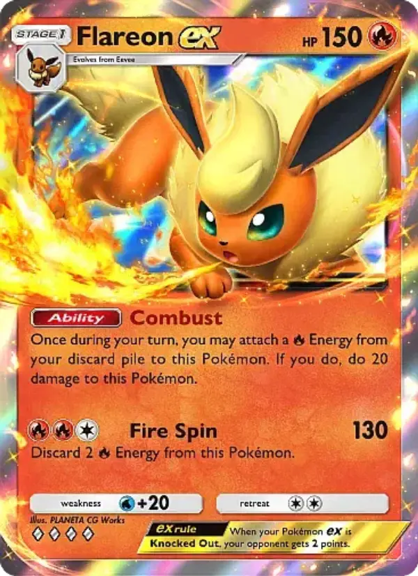 Flareon ex - Eevee Grove 009/069