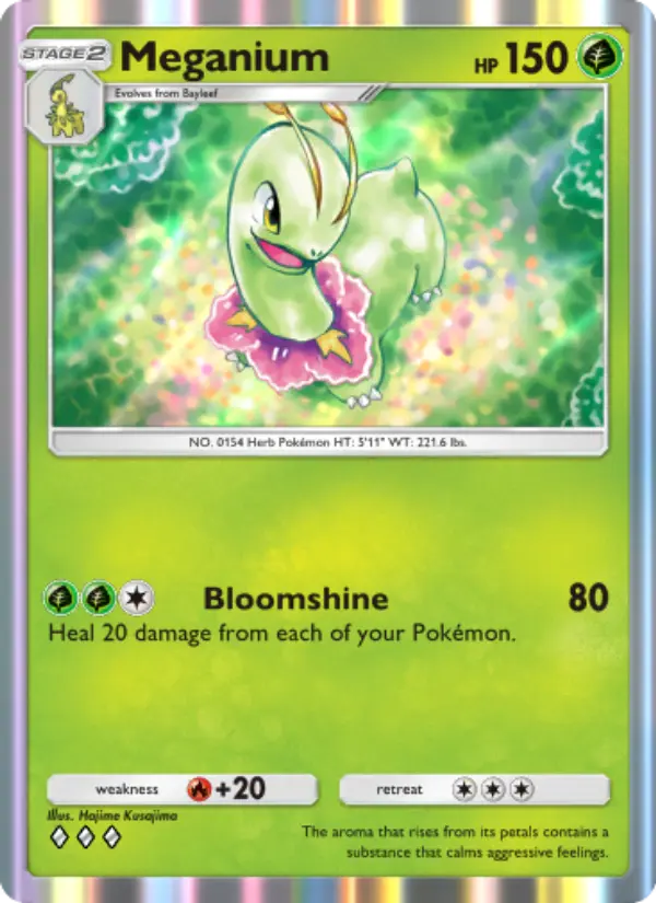 Meganium - Wisdom of Sea and Sky 010/161