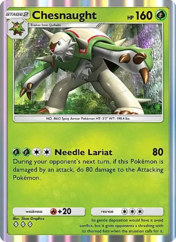 Chesnaught - Fantastical Parade 010/155