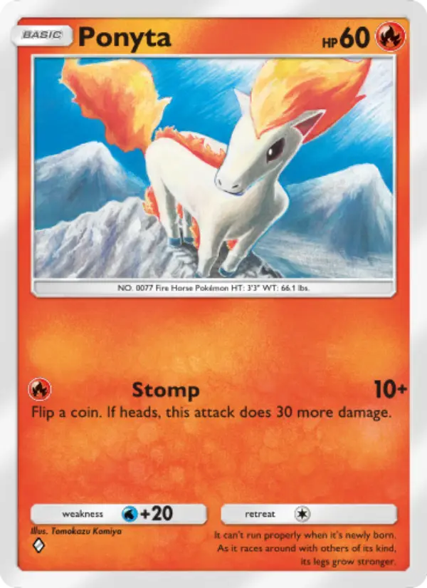 Ponyta - Mythical Island 010/068