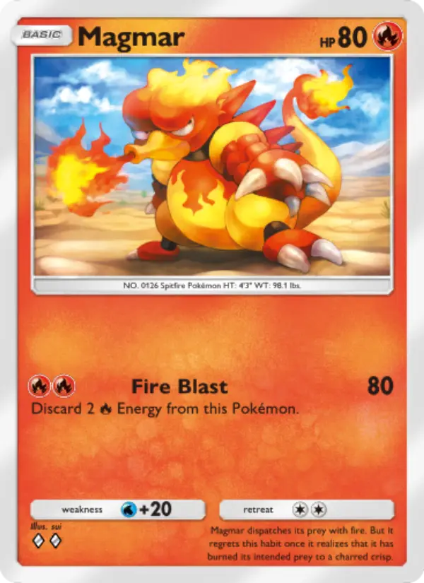 Magmar - Mythical Island 012/068
