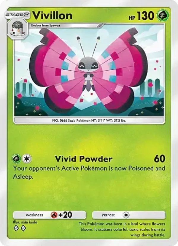 Vivillon - Fantastical Parade 013/155
