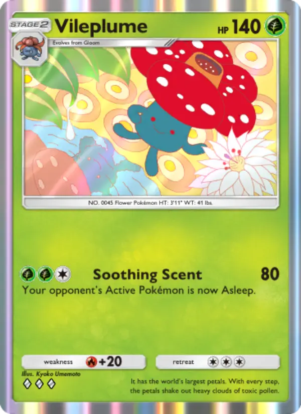 Vileplume - Genetic Apex 013/226