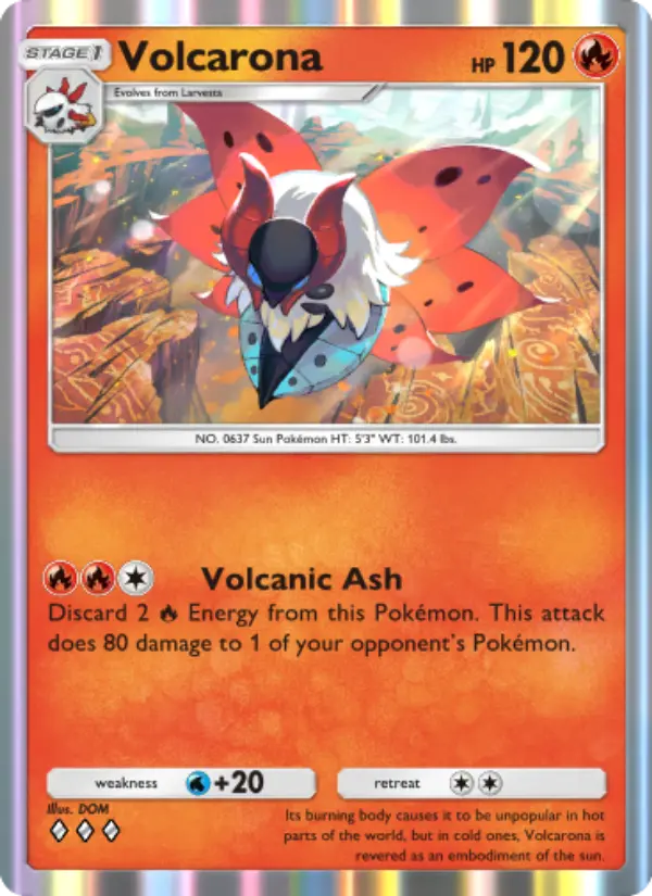 Volcarona - Mythical Island 014/068