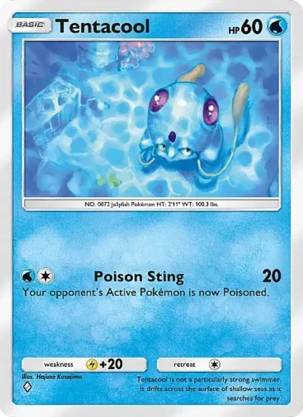 Tentacool - Secluded Springs 015/071