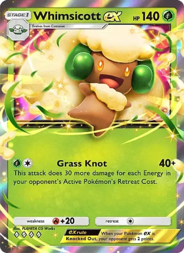 Whimsicott ex - Mega Rising 016/226