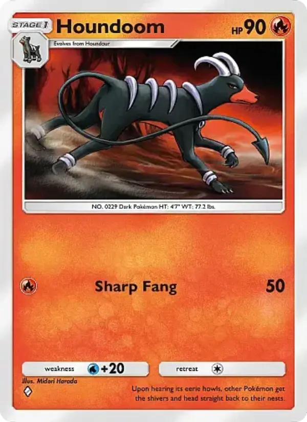 Houndoom - Crimson Blaze 016/069