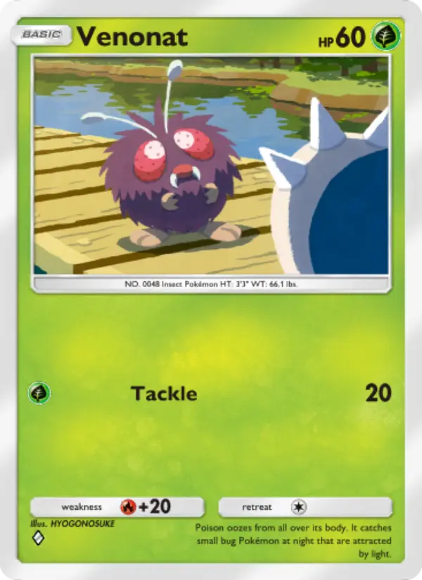 Venonat - Genetic Apex 016/226
