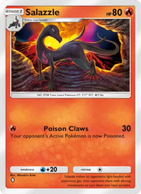 Salazzle - Mythical Island 016/068