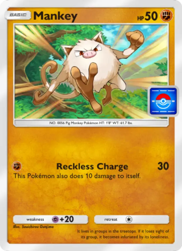 Mankey - Promos-A 017/100