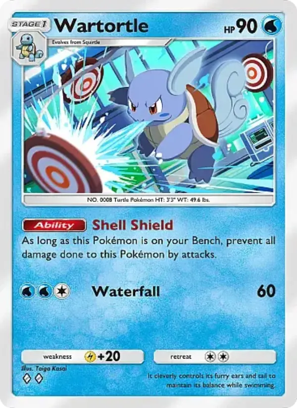 Wartortle - Crimson Blaze 018/069