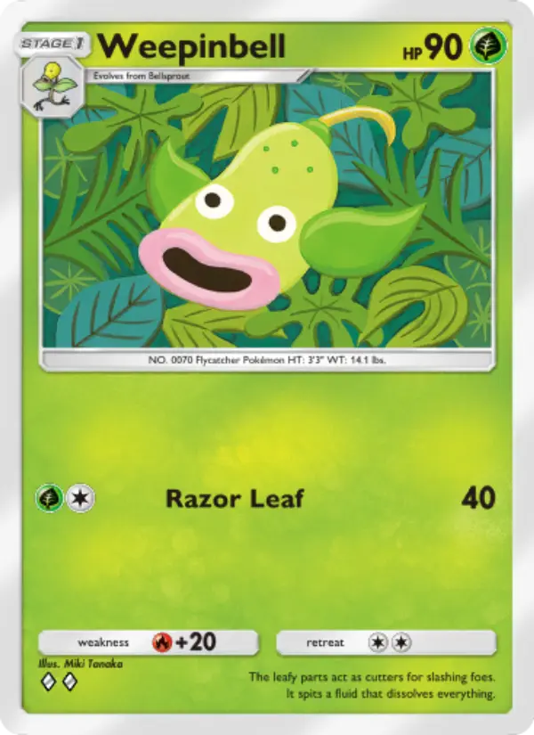 Weepinbell - Genetic Apex 019/226