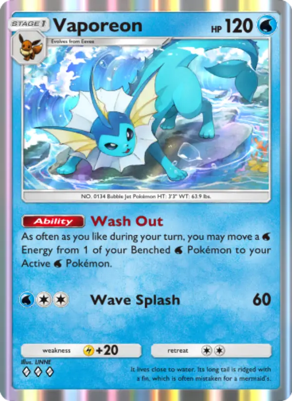 Vaporeon - Mythical Island 019/068