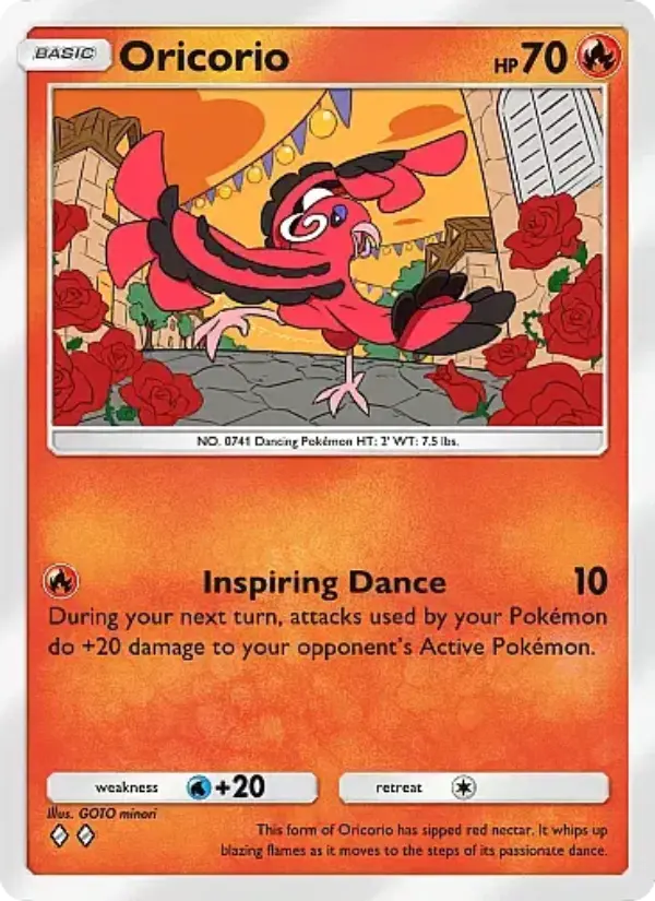 Oricorio - Fantastical Parade 022/155