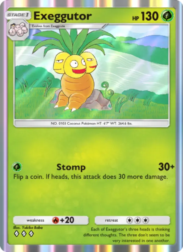 Exeggutor - Genetic Apex 022/226