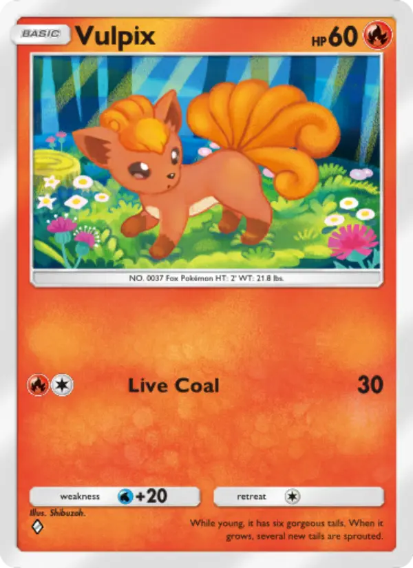 Vulpix - Wisdom of Sea and Sky 025/161