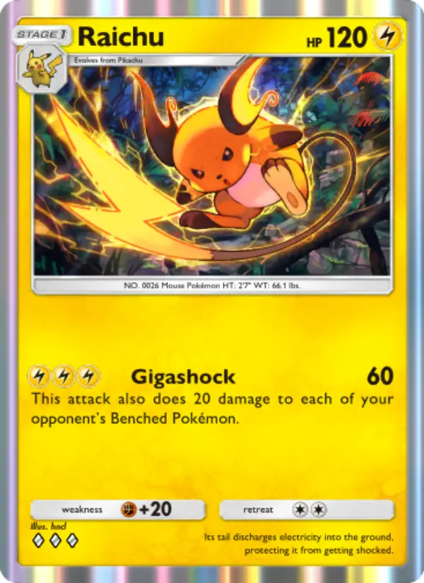 Raichu - Mythical Island 026/068