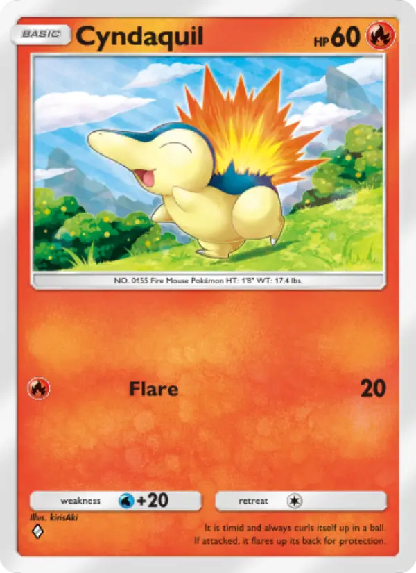 Cyndaquil - Wisdom of Sea and Sky 027/161