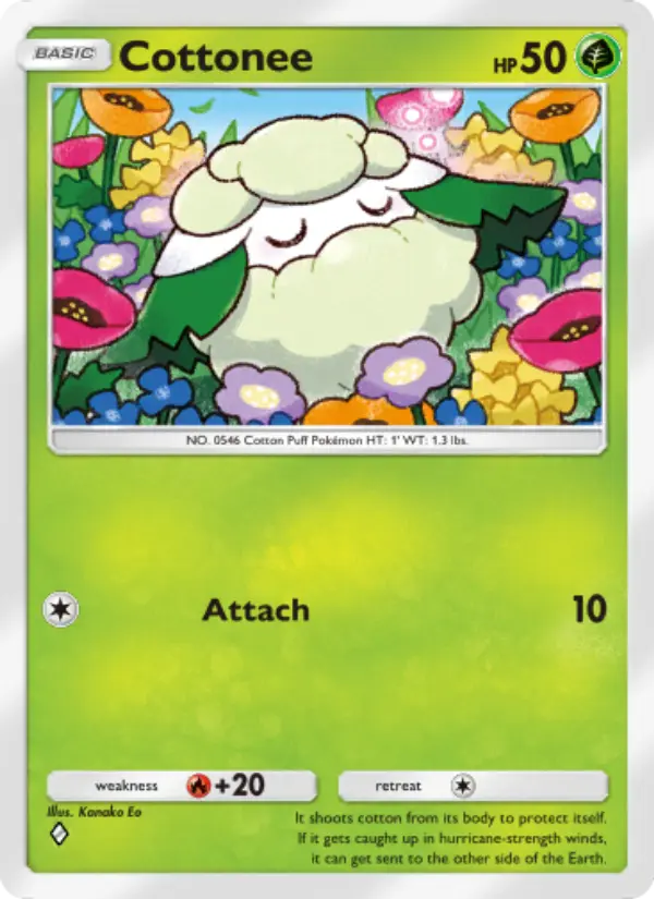 Cottonee - Genetic Apex 027/226