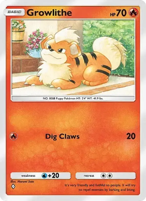 Growlithe - Mega Rising 028/226