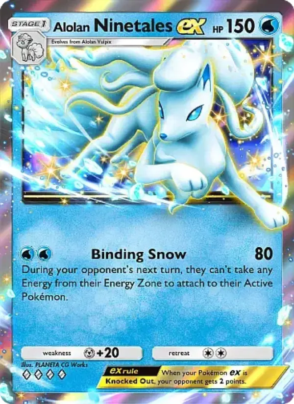 Alolan Ninetales ex - Fantastical Parade 029/155