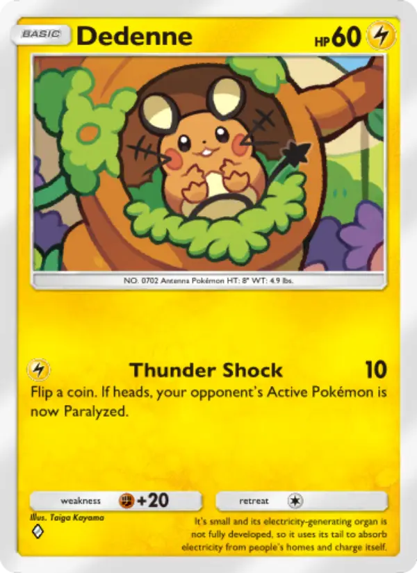 Dedenne - Mythical Island 030/068