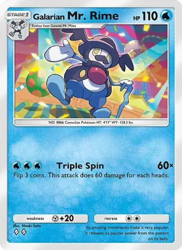 Galarian Mr. Rime - Fantastical Parade 031/155