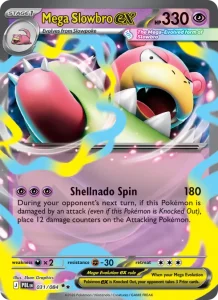Mega Slowbro ex - Pitch Black 031/084 (Double Rare)