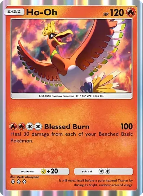 Ho-Oh - Mega Rising 032/226