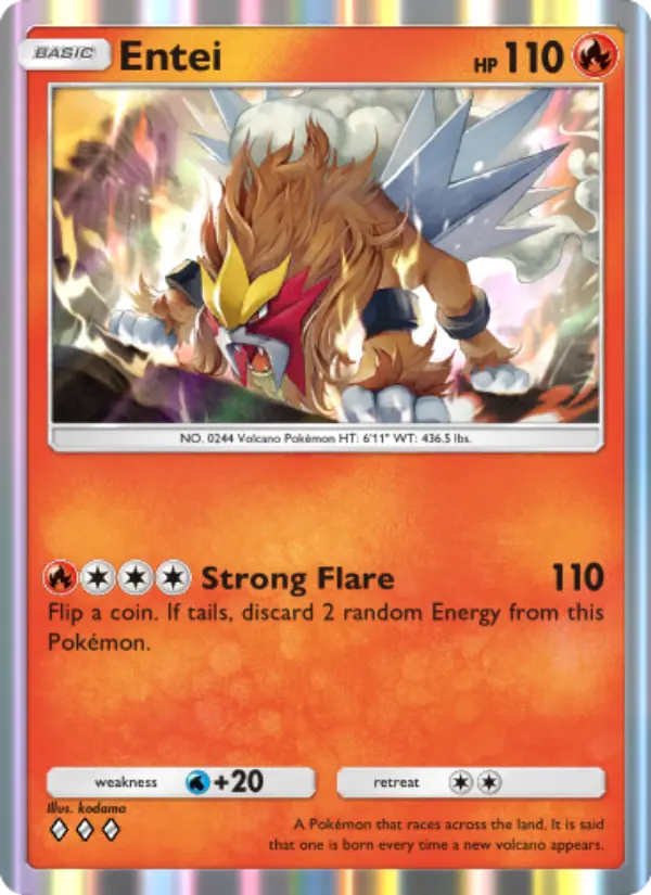 Entei - Wisdom of Sea and Sky 033/161