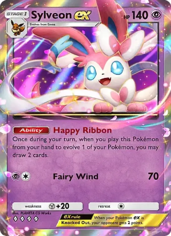 Sylveon ex - Eevee Grove 034/069