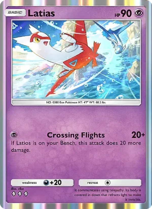 Latias - Secluded Springs 036/071