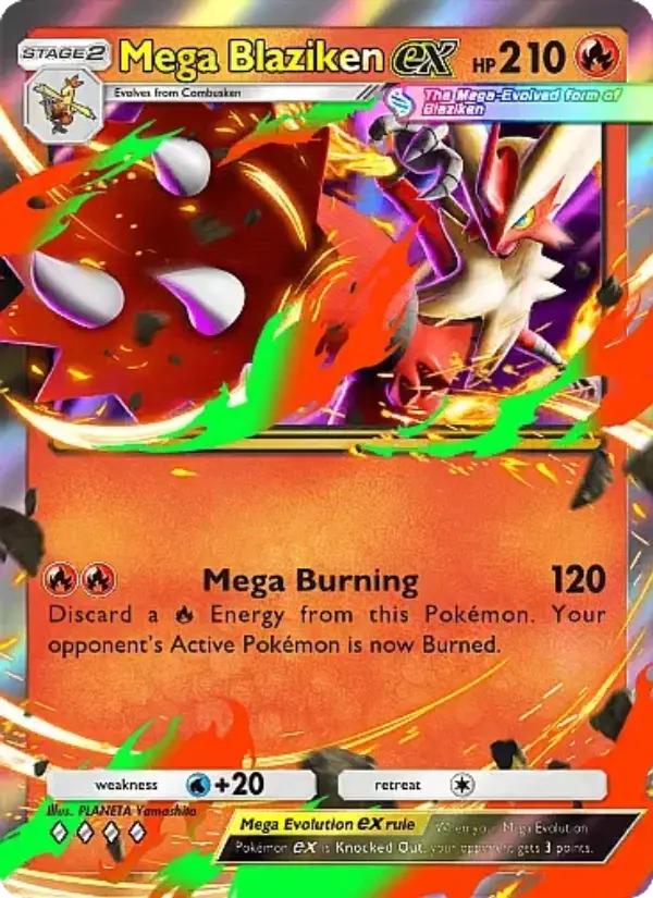 Mega Blaziken ex - Mega Rising 036/226