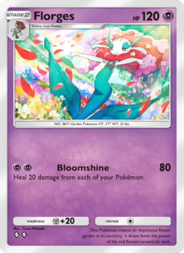 Florges - Mythical Island 038/068