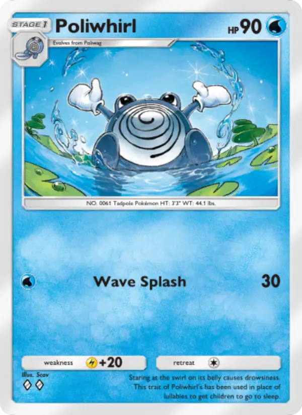 Poliwhirl - Wisdom of Sea and Sky 039/161