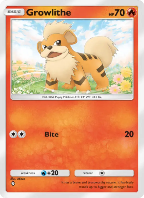 Growlithe - Genetic Apex 039/226