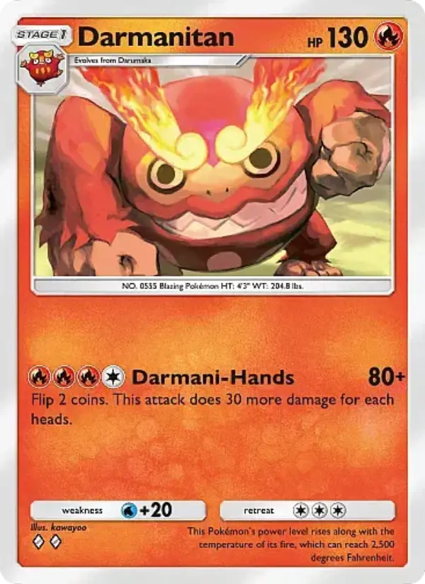 Darmanitan - Mega Rising 040/226