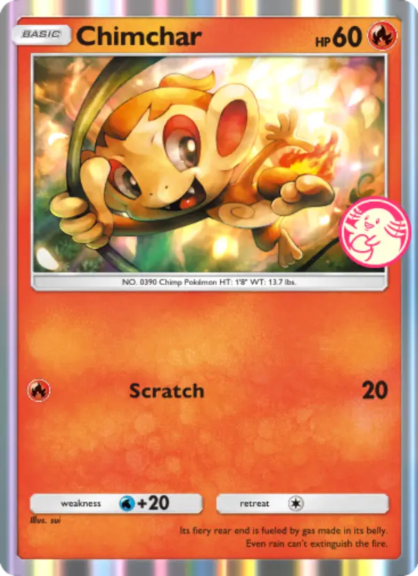 Chimchar - Promos-A 040/100