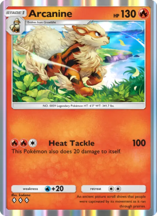 Arcanine - Genetic Apex 040/226