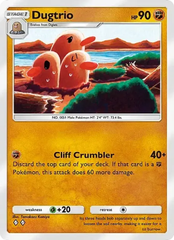 Dugtrio - Secluded Springs 041/071